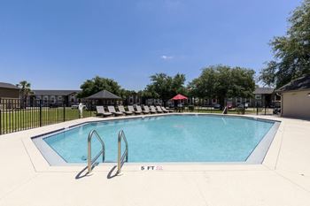 Swimming pool with sundeck